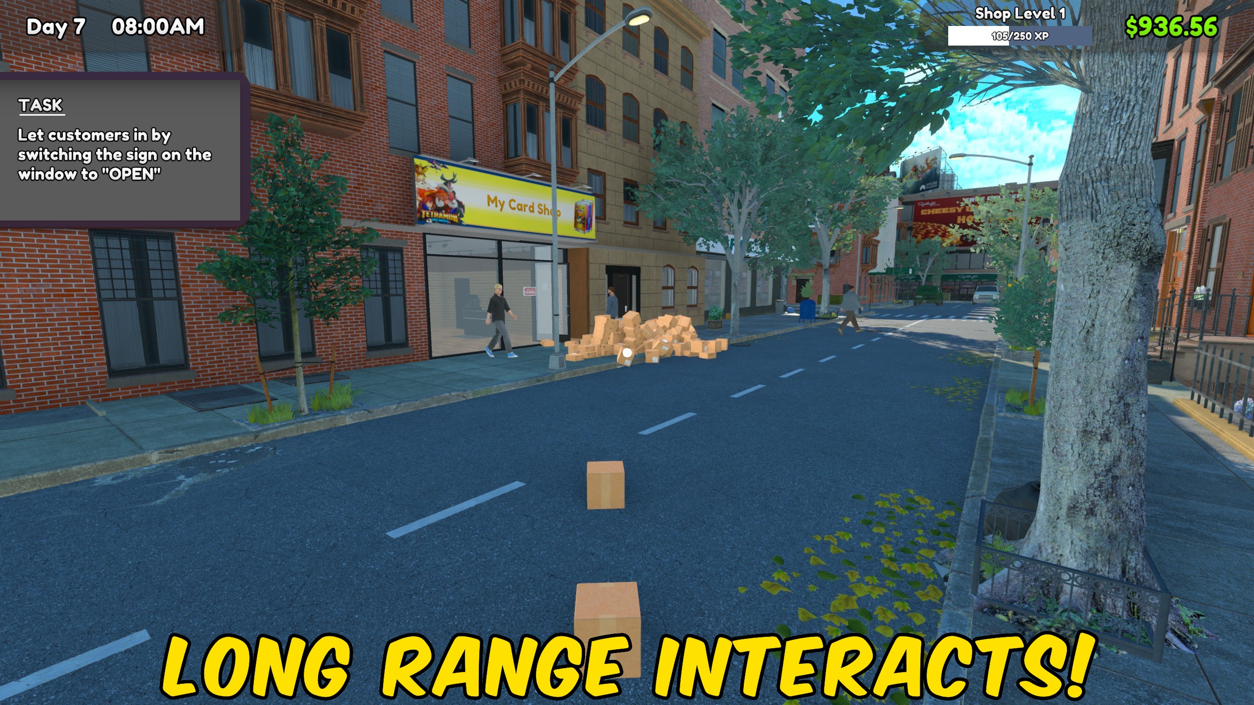 TCG Card Shop Simulator — Movement Controller
